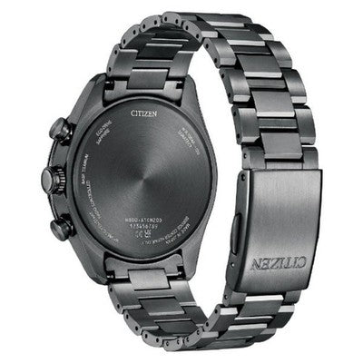 CITIZEN ATESSA AT8286-65E LAYERS OF TIME LIMITED TITANIUM RADIO SOLAR WATCH 42MM