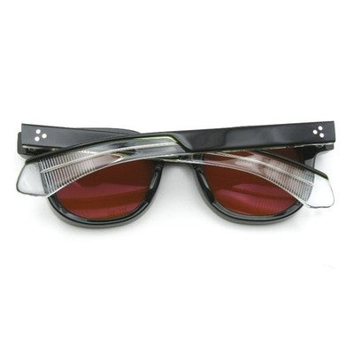 JACQUES MARIE MAGE JAX SUNGLASSES JMMXW18L BORNEO ORANGE LENS MADE IN JAPAN