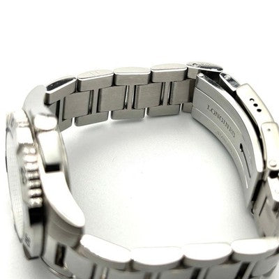 LONGINES HYDROCONQUEST L3.247.4 QUARTZ DIAMOND MOP DIAL DATE STAINLESS WATCH