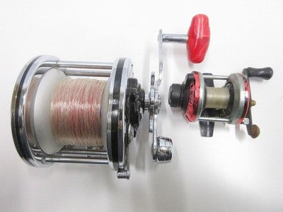 REEL SET OF 9 SPINNING REEL BAITCASTING REEL FISHING FOR PARTS NOT WORKING