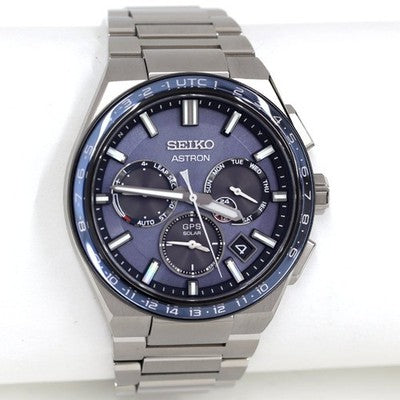 Seiko Astron Nexter SBXC109 5X53-0BR0 GPS Solar Quartz Blue Dial 42mm /w Box