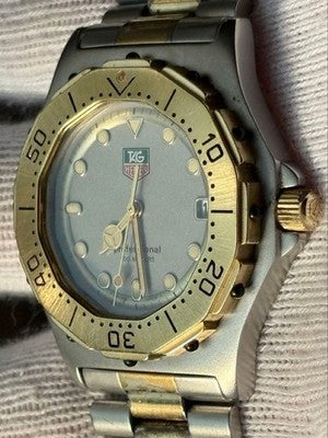 TAG HEUER 3000 PROFESSIONAL 200M 934.206 VINTAGE QUARTZ MENS WATCH SWISS