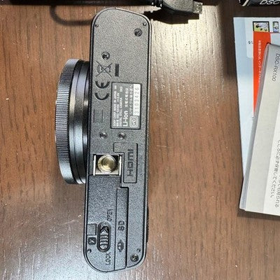SONY CYBER-SHOT DSC-RX100 DIGITAL CAMERA BLACK WITH ACCESSORIES JAPAN MADE