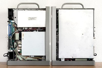 SHARP X68000 1ST GEN GRAY 2MB RAM REFURBISHED WORKING SILENT FAN SYSTEM SET