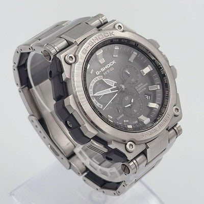 CASIO G-SHOCK MTG-G1000-1AJF GPS HYBRID WAVE CEPTOR TOUGH SOLAR WATCH SILVER