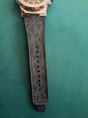 MICHAEL KORS DYLAN CHRONOGRAPH BLACK DIAL STAINLESS STEEL MEN'S WATCH MK JDM