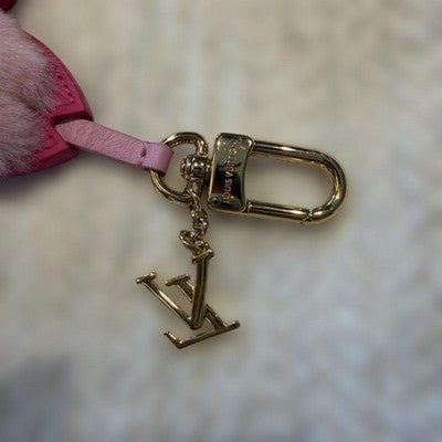 LOUIS VUITTON X TAKASHI MURAKAMI CHERRY BLOSSOM LV CHARM KEYCHAIN RARE