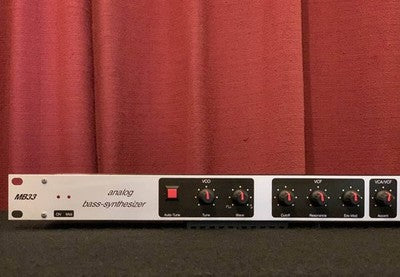 MAM MB33 TB303 CLONE 1U RACK SYNTH MODULE FIVE G VER ANALOG BASS USED