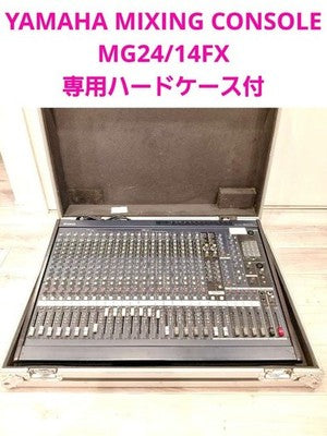 YAMAHA MG24/14FX MIXING CONSOLE 24CH ANALOG AUDIO MIXER SR MIXER WITH CASE