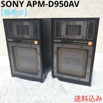 SONY APM-D950AV MAGNETICALLY SHIELDED SPEAKER SYSTEM NOM.30W MAX.60W 6Ω