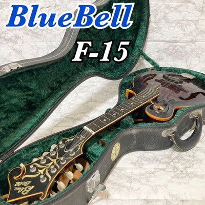BLUEBELL F-15 FLAT MANDOLIN VINTAGE FUJIGEN SIGNED KOSAKABE JAPAN