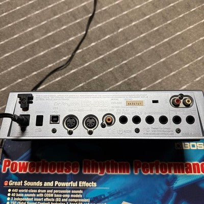 BOSS DR RHYTHM DR-880 DRUM MACHINE FULLY WORKING WITH SIGNS OF USE INCLUDED