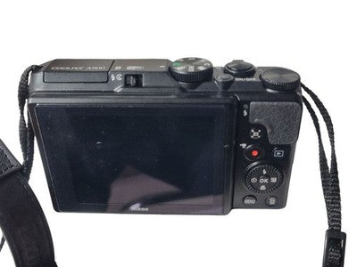 NIKON COOLPIX A900 DIGITAL CAMERA 35X OPTICAL ZOOM BLACK W/ CASE STRAP TESTED