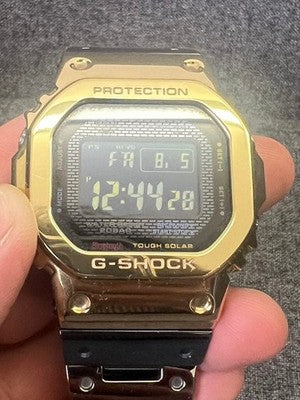 CASIO G-SHOCK GMW-B5000TR-9JR FULL METAL SOLAR WATCH GOLD MULTICOLOR