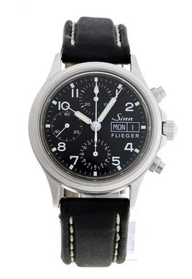 SINN 356 FLIEGER CHRONOGRAPH 356.6109 BLACK AUTOMATIC MEN'S WRISTWATCH