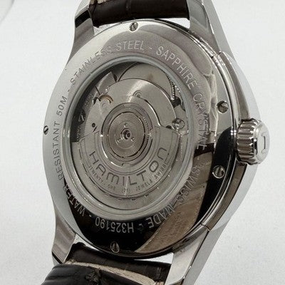 HAMILTON H325190 JAZZMASTER POWER RESERVE AUTOMATIC 40MM WATCH /W BOX