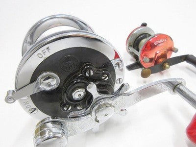 REEL SET OF 9 SPINNING REEL BAITCASTING REEL FISHING FOR PARTS NOT WORKING
