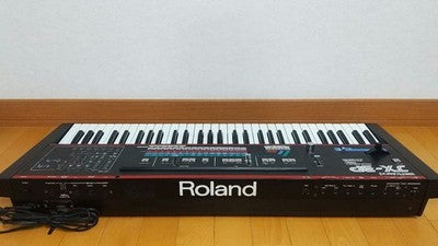 ROLAND JX-3P W/ PG-200 PROGRAMMER ANALOG SYNTH HARD CASE SET FROM JAPAN AS IS