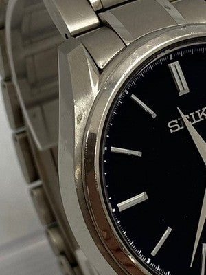 SEIKO PRESAGE SARX057 6R15-04A0 AUTOMATIC TITANIUM MENS WATCH BLACK DIAL JP