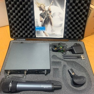 SENNHEISER EW 500G3 WIRELESS MIC SYSTEM WITH E935 HANDHELD RECEIVER COMPLETE SET