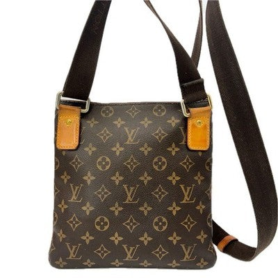 LOUIS VUITTON M40524 MONOGRAM POCHETTE VALMY SHOULDER BAG AUTHENTIC USED LEATHER