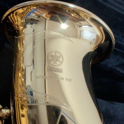 YAMAHA YAS-480 ALTO SAXOPHONE GOLD LACQUER W/CASE SERVICED EXCELLENT JAPAN