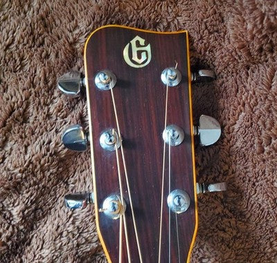 TAKAMINE ELITE TW-30G 1970S GALLAGHER STYLE ACOUSTIC GUITAR SOLID TOP W/ CASE