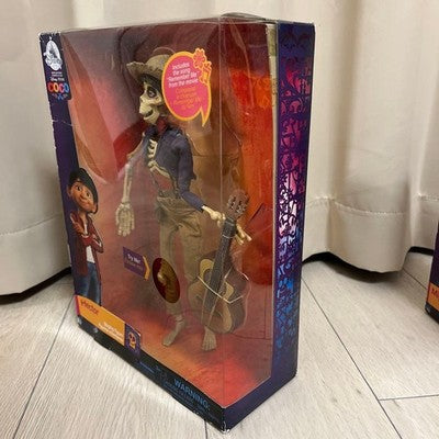 DISNEY COCO SINGING DOLL MIGUEL HECTOR SET FIGURE REMEMBER ME WORKING