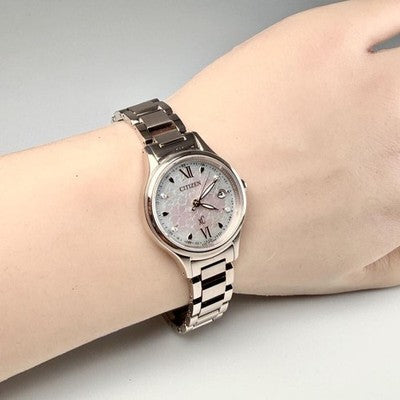 CITIZEN SAKURA 30TH ANNIVERSARY H060 005VS07 RADIO SOLAR TITANIUM WATCH