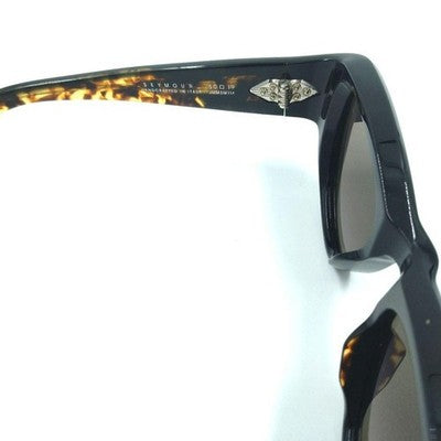 JACQUES MARIE MAGE SEYMOUR NOIR11 SUNGLASSES BLACK GREY LENS MADE IN ITALY