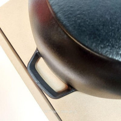 STAUB SNOWFLAKE WA-NABE XL 24CM BLACK LIMITED BRASS KNOB RARE POT