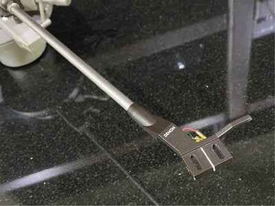 DENON DA-402 LONG STRAIGHT TONEARM PHONO CABLE EXCELLENT+++++