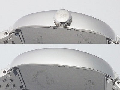 DERBY & SCHALDENBRAND AERODINE BIG DATE STAINLESS STEEL 44MM WRISTWATCH USED