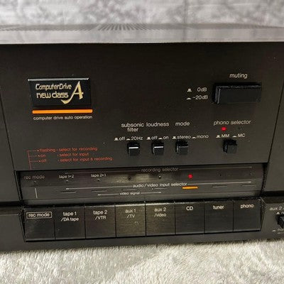 TECHNICS SU-V10X STEREO INTEGRATED AMPLIFIER FLAGSHIP CLASS AA TESTED RARE