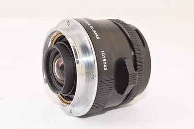 MINOLTA M-ROKKOR 28MM F2.8 WITH DEDICATED HOOD WIDE-ANGLE LENS AS IS