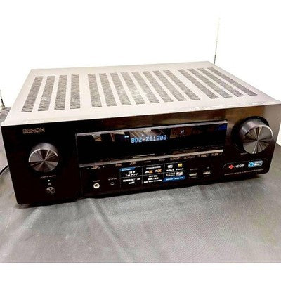 DENON HEOS AVR-X1600H AV AMPLIFIER 7.2CH DOLBY ATMOS SURROUND RECEIVER AS IS
