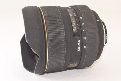 SIGMA 12-24MM F4.5-5.6D EX DG HSM FOR NIKON POPULAR WIDE-ANGLE ZOOM LENS