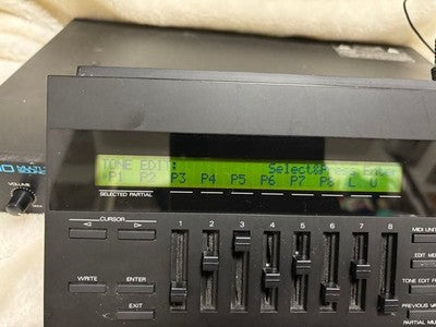 ROLAND PG-10 PROGRAMMER & D-110 MULTI TIMBRAL SOUND MODULE SET - RARE JAPAN