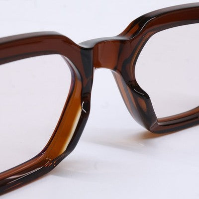 JACQUES MARIE MAGE JMMPT13W TOMLIN ZOLTAR SQUARE BROWN EYEGLASSES 50-20 MEN'S