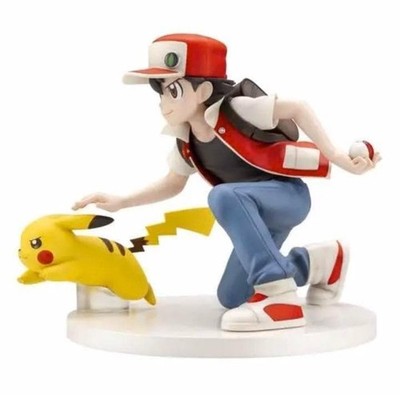 POKEMON CENTER ORIGINAL RED & PIKACHU 1/8 SCALE FIGURE SEALED JAPAN LIMITED
