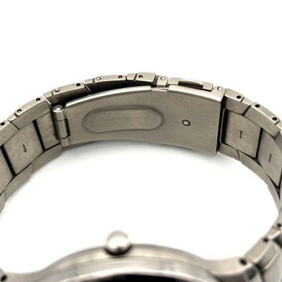 CITIZEN CAL-4P85 ASTRODEA MOON PHASE TITANIUM QUARTZ 42MM MENS WATCH WORKING