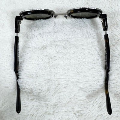 KUBORAUM MASK Z3 TS 2 GREY GREEN SUNGLASSES ROUND HANDMADE ITALY CASE JP