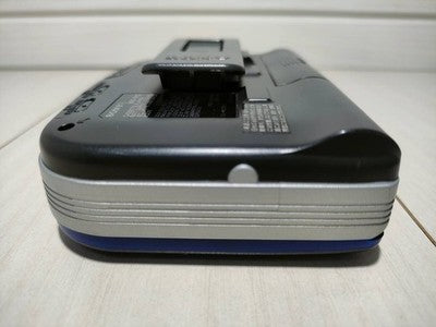 Sony WM-FK2 Cassette Player Blue Excellent /w Remote Cable Used from Japan
