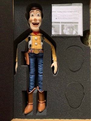 MEDICOM TOY ULTIMATE WOODY TOY STORY ANIMATION NON SCALE ACTION FIGURE W/BOX