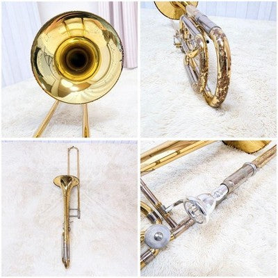 YAMAHA YSL-620 TENOR BASS TROMBONE Bb/F WITH MOUTHPIECE HARD CASE JAPAN