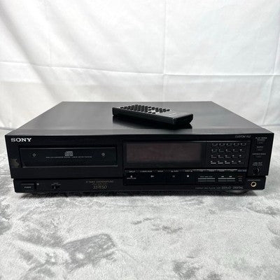 SONY CDP-337ESD CD PLAYER WITH REMOTE - TESTED - VINTAGE AUDIOPHILE -AS IS