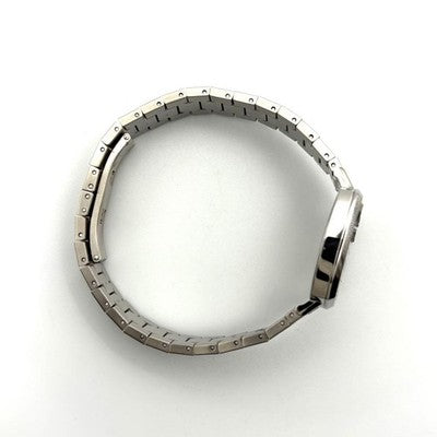 GUCCI GRIP 157.5 QUARTZ DATE GG LOGO SILVER DIAL BRACELET LADIES WATCH BOXED