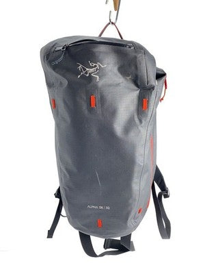 ARC'TERYX NYLON BACKPACK 19644-131243 22L BLACK HIKING USED