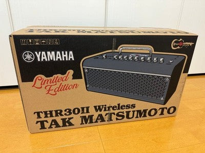 YAMAHA THR30II WIRELESS TAK MATSUMOTO GUITAR AMP LIMITED EDITION UNUSED JAPAN