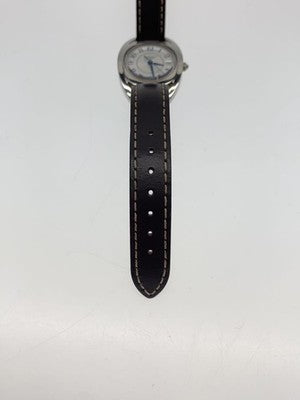 LONGINES LA GRANDE CLASSIQUE L6.136.4 QUARTZ SILVER DIAL BROWN LEATHER WATCH